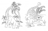 Динозаври. Велика книга розмальовок (Укр) Ранок (9789667511241) (482921)