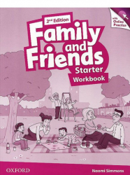 Підручник Family & Friends 2E: Starter Workbook (Англ) Oxford University Press (9780194808019) (469921)