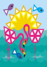 Книга з наліпками Мозаїка з наліпок. Для дітей від 4 років. Трикутники (р/у) Ранок К166001У (978-966-74-6414-1) (220622)