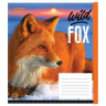 Зошит учнівський 1Вересня 24 аркуша, лінія /762499/ "Wild fox" (463822)