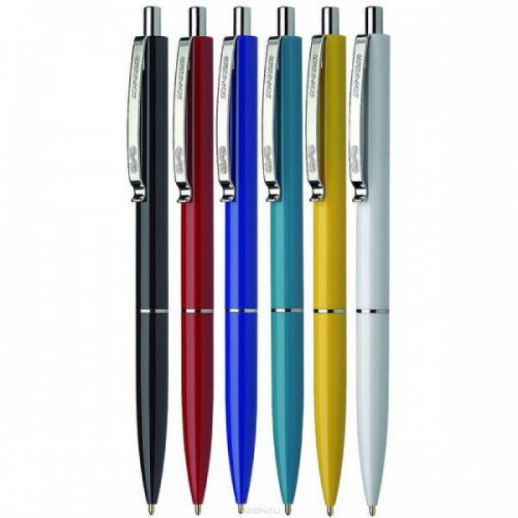 Ручка кулькова автоматична, синя SCHNEIDER S130800 мікс (4004675125538) (477422)