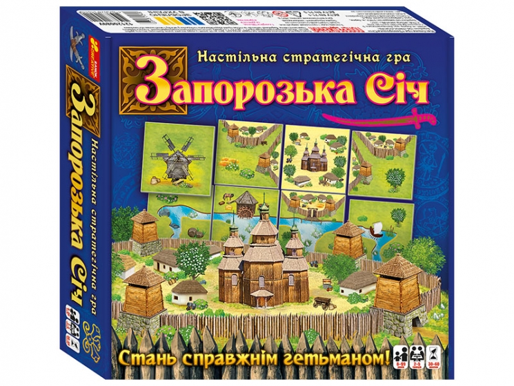 Запорізька Січ. Настільна стратегічна гра (Укр) Ranok-Creative (4823076145149) (345724)