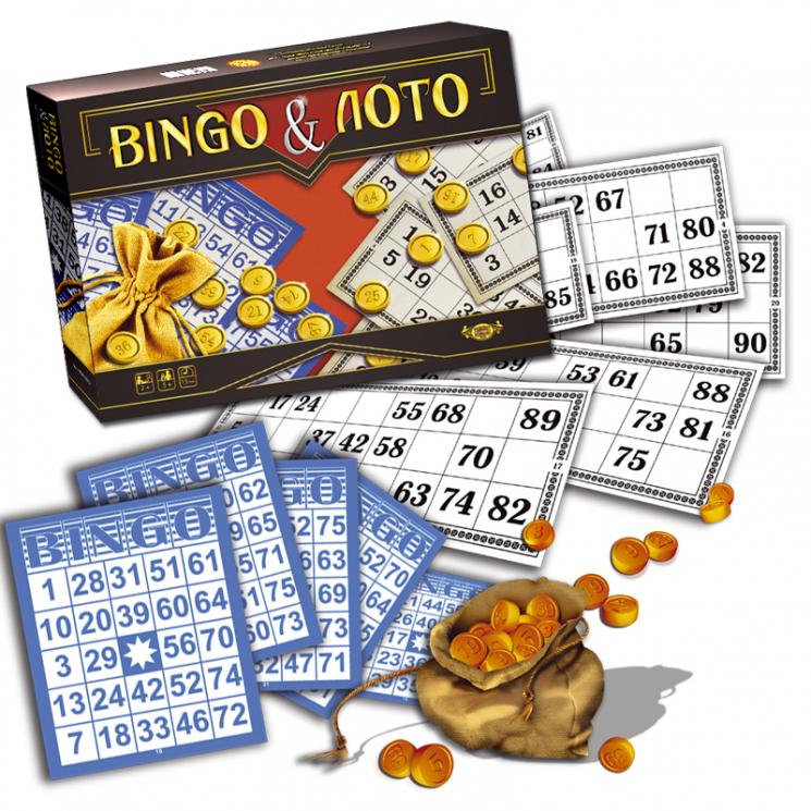 Bingo Лото. Настільна гра (Укр/Рос) Майстер МКР0902 (2000001162309) (311125)