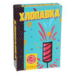 Настільна гра. Хлопавка (Укр) Arial (4820059911579) (468929)