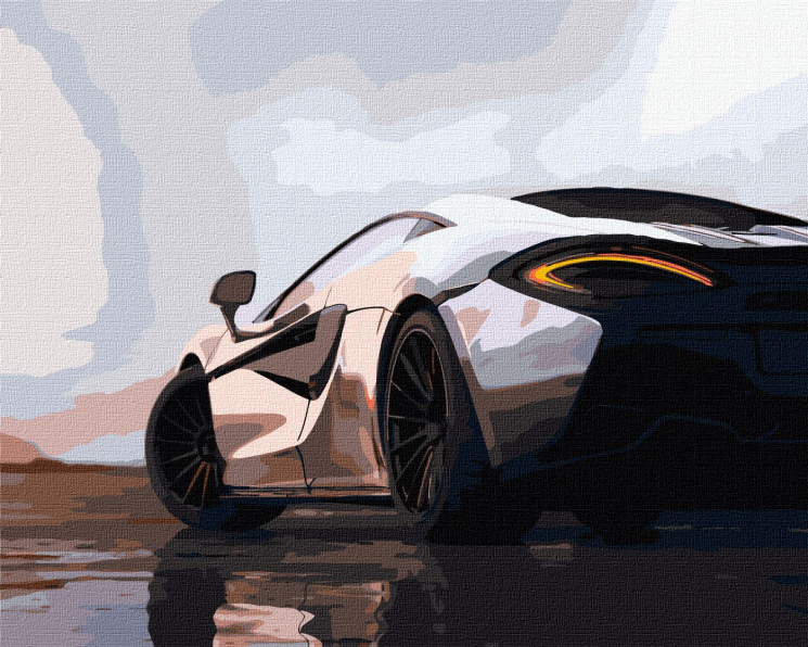 Картина за номерами "Сталева мрія" 40х50 см Ідейка KHO2522 (4823104331278) (474933)