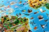 Дитяча карта світу – Dino's maps (Укр) Моноліт-Bizz (9786177966233) (542334)