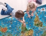 Дитяча карта світу – Dino's maps (Укр) Моноліт-Bizz (9786177966233) (542334)
