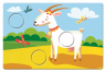 Набір для дітей Гра-логіка 2+ Тваринки на фермі (Укр) Кенгуру КН917002У (9789667489397) (296134)
