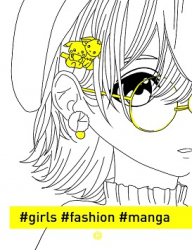 Розмальовка Girls fashion Manga (Укр) Жорж Z101067У (9786177853212) (449334)