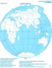 Контурна карта Загальна Географія 6 клас Гільберг Т.Г. (Укр) Оріон (345536)