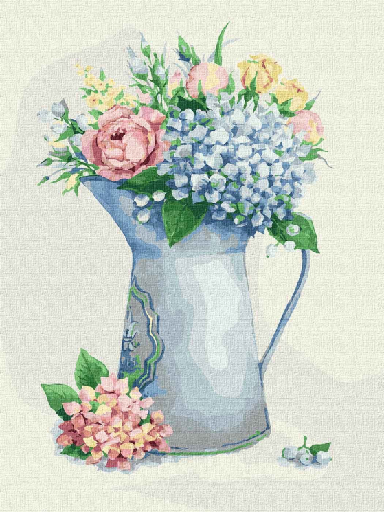 Картина за номерами "Літні барви" 30х40 см Ідейка KHO2962 (4823104326717) (474938)