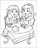 Велика книга розмальовок. Дівчатка та квіти (Укр) Ранок С1736004У (9789667514716) (496839)