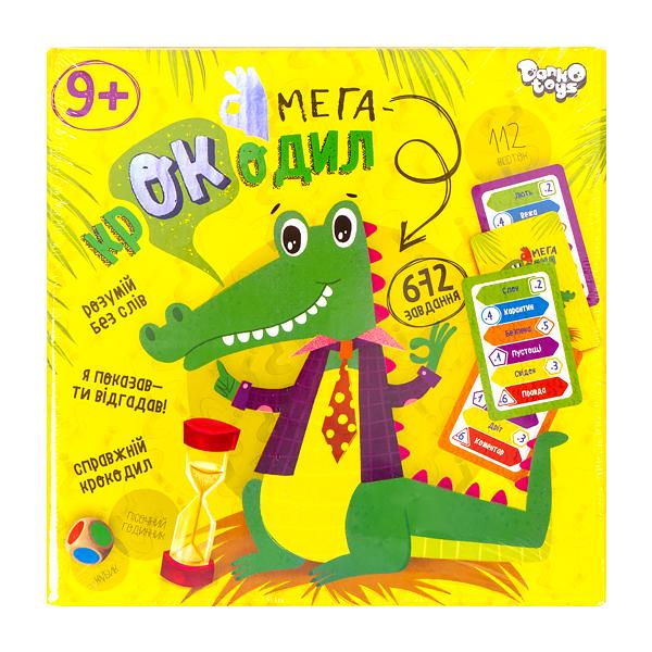 Настільна гра вікторина Мега-крокодил укр