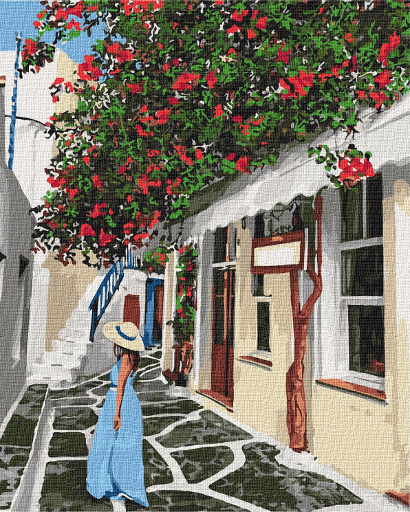 Картина за номерами "Затишними вулочками" 40х50 см Ідейка KHO2263 (4823104314875) (475842)