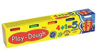 Тісто міні 5 кольорів 50 гр. Play Dough (8680275690261) (460943)