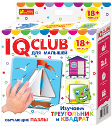 Учебные пазлы Изучаем треугольник и квадрат Ranok-Creative 13152035Р (4823076137441) (292345)