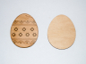 Яйце пасхальне звичайне в асортименті. Дерев'яна розмальовка Зірка 102685 (2000001026854) (291447)