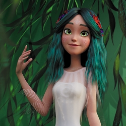 Мавка. Лісова. Картини за номерами (Укр) Ранок (9995482337946) (516547)