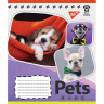 Зошит учнівський Pets shoot 18 аркушів, клітинка. YES 765381 (4823092260130) (473352)