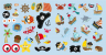 Розмальовки аплікації завдання Пірати Мерщій за пригодами 40 наліпок (Укр) Кристал Бук (9789669877628) (467957)