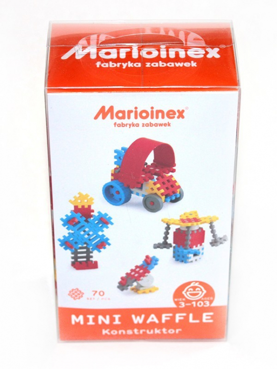 Конструктор MINI WAFFLE (70 деталей) №4 Marioinex (5903033902806) (438959)
