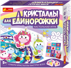 Настільна гра Кристали для єдиноріжки (Рос) Ranok-Creative (4823076144029) (313661)