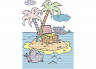 Пірати. Чарівні водяні розмальовки (Укр) Кристал Бук (9789669875334) (487961)