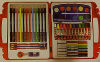 Набір для малювання 48 предметів в пластиковому органайзері (8690216333003) (460764)