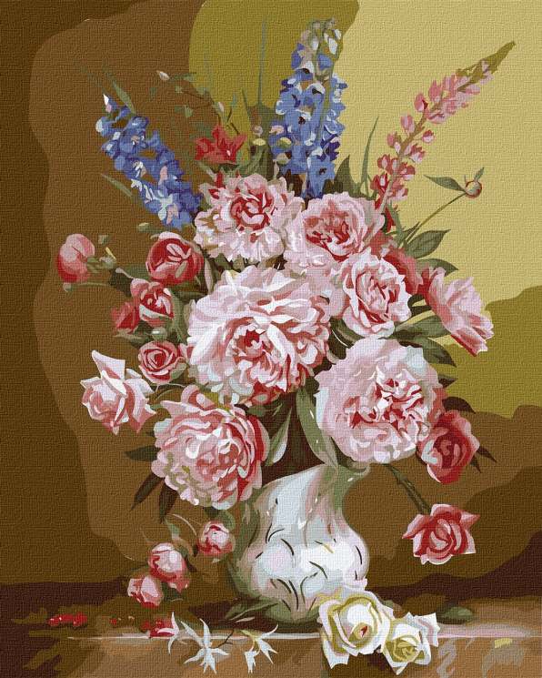 Картина за номерами "Магічні півонії" 40х50 см Ідейка KHO3199 (4823104331322) (474966)