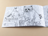Книжка розмальовка Тварини: У лісі (Укр) (245570)