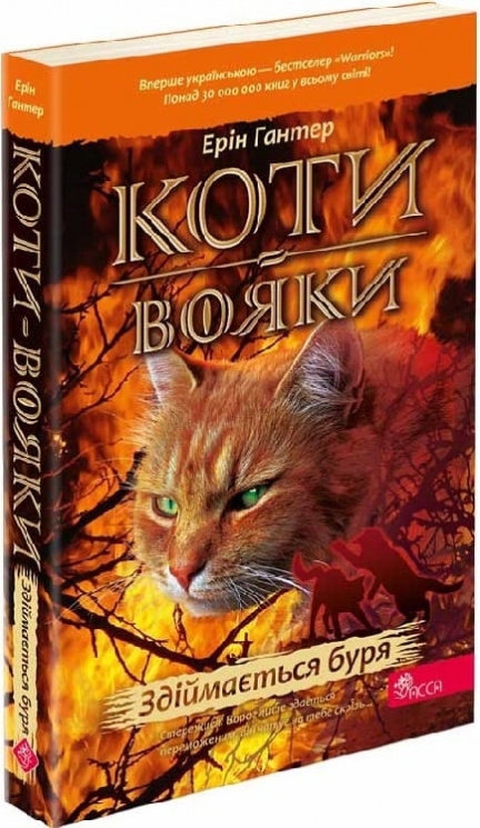Коти - вояки. Здіймається буря. Книга 4. Ерін Гантер (Укр) АССА (9786178229511) (513572)