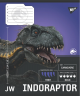 Зошит 12 аркушів коса лінія Yes JURASSIC WORLD Strength and Power
