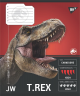 Зошит 12 аркушів коса лінія Yes JURASSIC WORLD Strength and Power