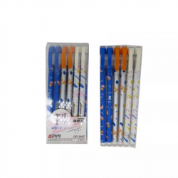 Ручка гелева Пиши-стирай Графіті 0,5мм синя GP-3497 (6956953589458) (466473)