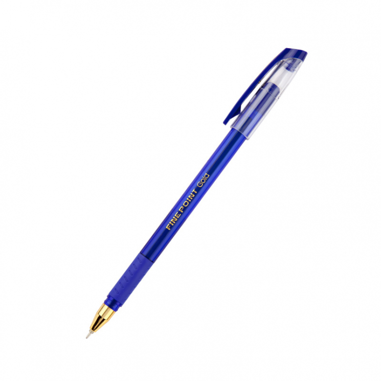 Ручка кулькова Fine Point Gold Dlx. Синя. Unimax UX-139-02 (8907430007390) (304777)