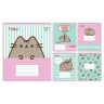 Зошит 18 аркушів клітинка Yes Pusheen Candy