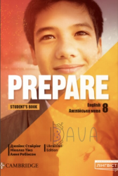 Підручник англійської мови Prepare for Ukraine НУШ 8 Student's Book (Тверда обкладинка)
