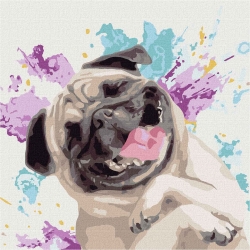 Улюблений веселун. Картина за номерами. 40х50 см Ідейка (4823104305255) (447180)