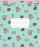 Зошит 18 аркушів лінія Yes Pusheen Candy
