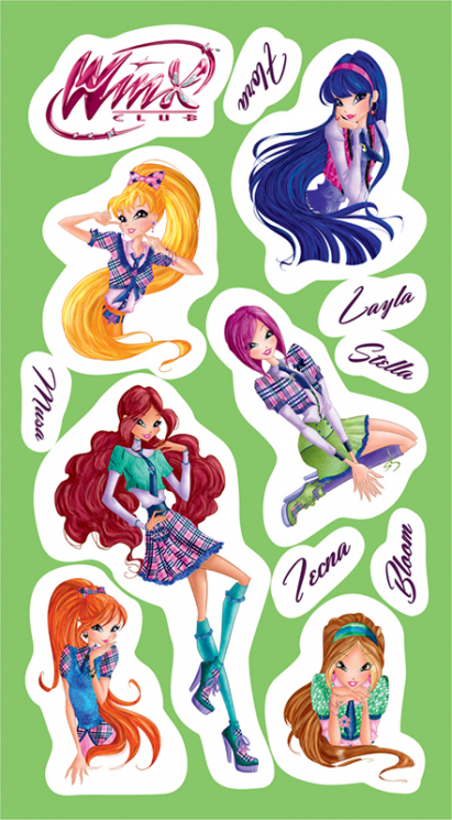 Наклейка в пакеті. 7Вінкс 8 (268585)