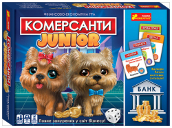 Настільна гра. Комерсанти Junior (Укр) Ranok-Сreative 10120162У (4823076149574) (444286)