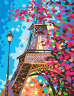 Картина за номерами 35х45 см "Весна в Парижі" Rosa N0001369 (4823098501299) (400788)
