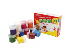 Справжня дитяча Гуаш "Захоплення" 12 кольорів 20 мл. Гамма (4820072531242) (307389)