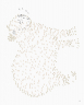 Точкографія. У світі тварин. Розмальовка від точки до точки (Укр) Жорж Z101050У (9786177579938) (349892)