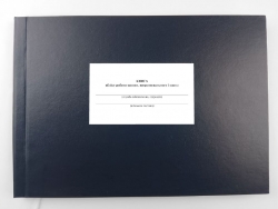 Книга обліку роботи машин, витрати пального і масел. Додаток 82 до наказу №440 МОУ. А4 формат. 200 сторінок, тверда обкладинка. (Нове) Зірка (523894)
