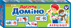 Логічне доміно Асоціації. Навчальні ігри (Укр) 13109049У Ранок (4823076131951) (269894)