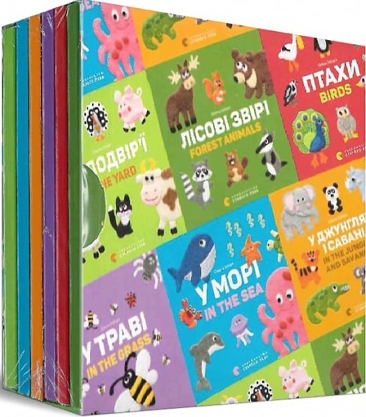 Комплект двомовних картонок. Забара О. (Укр/Анг) ВСЛ (9786176793250) (514195)