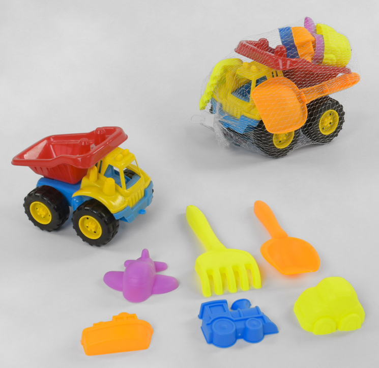 Пісочний набір з машинкою (6969587261188) (454496)