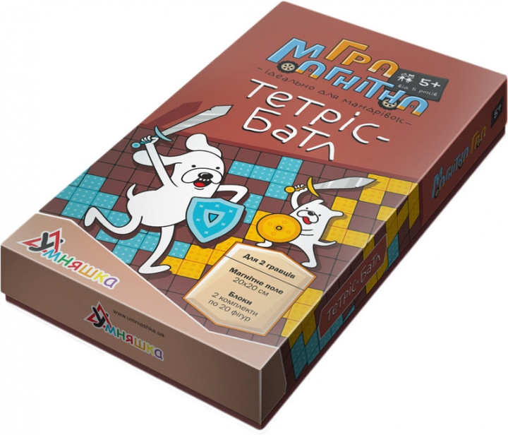 Гра магнітна. Тетріс-батл (Укр) Умняшка (4820129201418) (455697)