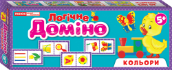 Логічне доміно Колір. Навчальні ігри (Укр) 13109048У Ранок (4823076131562) (269897)
